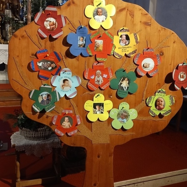 Neugetauften der Pfarrgemeinde