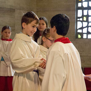 Ministrantenaufnahme