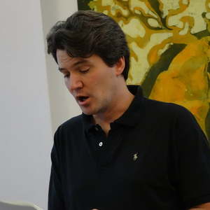 Günter Haumer bei seiner Arie