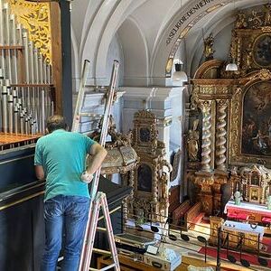 Arbeitsplatz mit Aussicht.