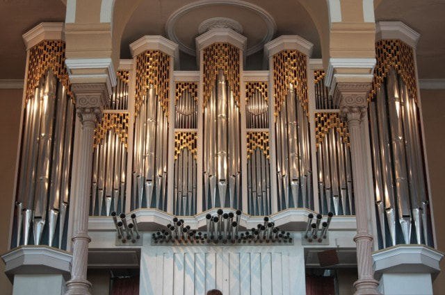 Schmid-Orgel in der Friedenskirche Vöcklabruck