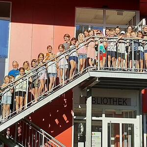 Gruppenfoto Lese- und Spielenacht