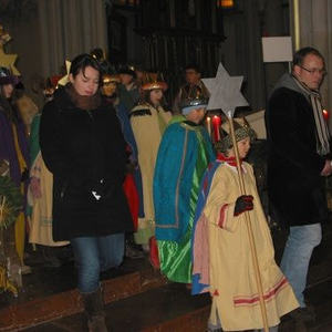 Festgottesdienst mit den Sternsingern am 6. Jänner 2009
