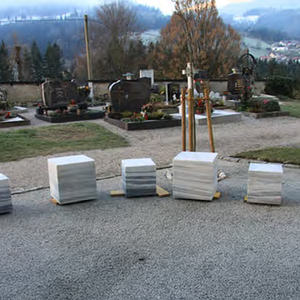 Gedenkort - Bauarbeiten
