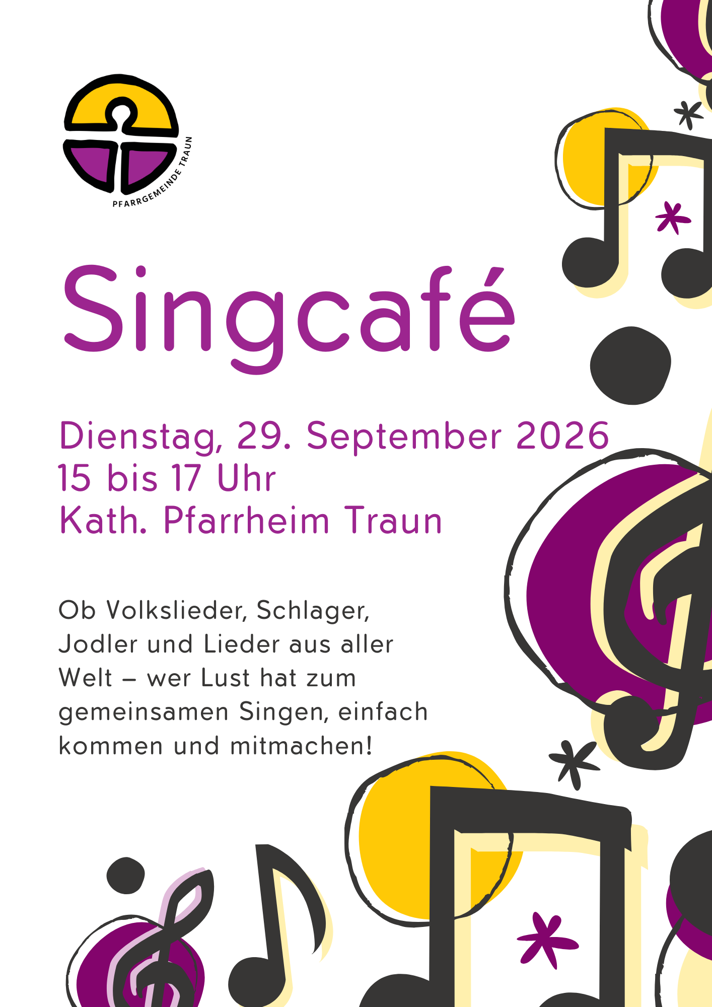 Singcafé / Pfarrgemeinde Traun Singcafé