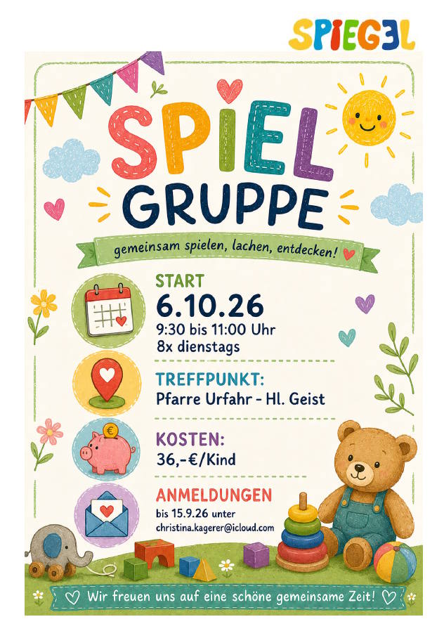 Spielgruppe Spiegel / (c) Christina Kagerer Spielgruppe Spiegel