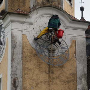 Außenrenovierung der Wallfahrtskirche Hilkering 2016