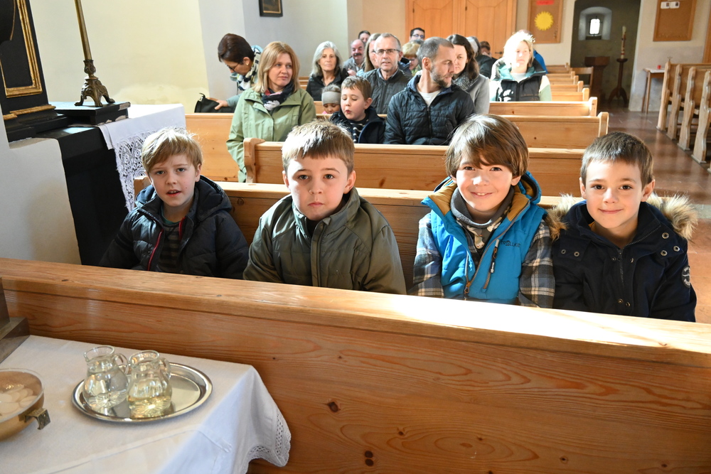 Vorstellung der Erstkommunionkinder Pramet 2025