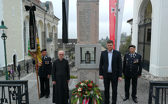 Gedenken an die Gefallenen, Vermissten und Opfer der Weltkriege