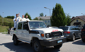 Fahrzeugsegnung mit Bischof Manfred Scheuer