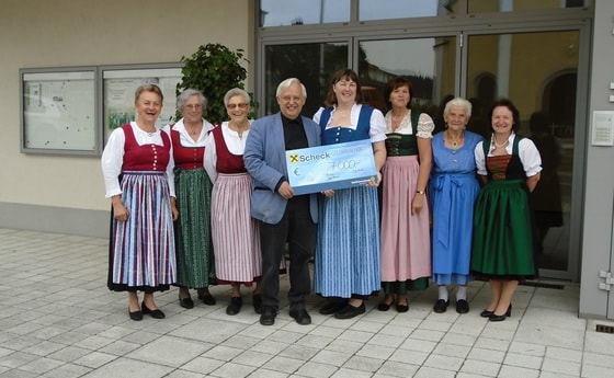 Goldhaubengruppe Traberg spendet 7000 Euro