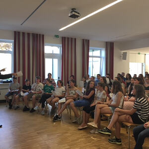 Unsere MinistrantInnen bereiten sich auf ihre Romreise vor