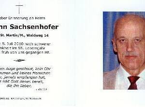 gestorben am 05. Juli 2010