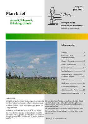 Pfarrbrief