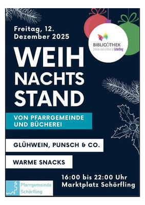 Weihnachtsstand am Marktplatz 12.12.25