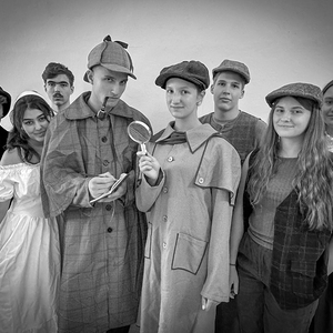 v.l.n.r.:  Nikolas Huber, Tasneem Ghannameh, Felix Hartl, Georg Wallner, Clara Steiner, David Spiegl, Liliana Vuketich, Lisa Barth