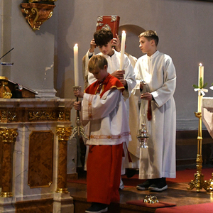 Mettenamt in der Pfarrkirche Kopfing