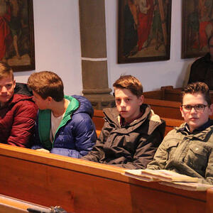 Vorstellung der Firmkandidaten am 13. März 2016