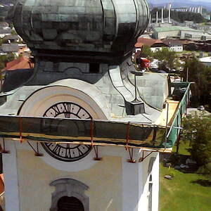 Sanierung der Turmkuppel 2017