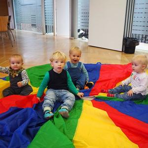 Ein aufregender Vormittag beim Eltern-Kind-Treff in unserer Pfarre.