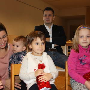 Nikolaus im Pfarrsaal