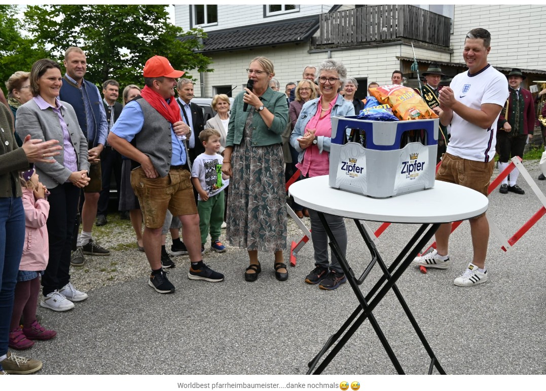 Pfarrheimeröffnung Pramet 17.5.2026 / © Pfarrgemeinde Pramet