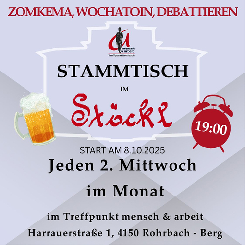 Einladung Stöckl-Stammtisch