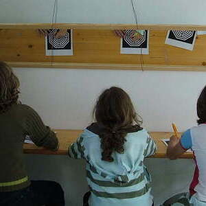 Der Weg durchs Labyrinth.