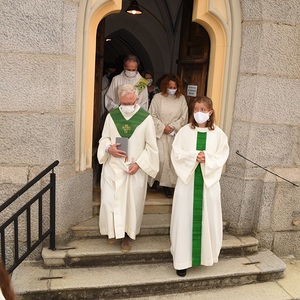 Auszug aus der Kriche