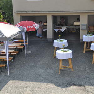 die Gäste können kommen