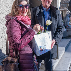 Jubelpaar mit Bschoadbinkerl