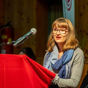 Gedenkfeier an die Opfer des ehemaligen KZ Außenlagers Ternberg unter dem Thema „Politischer Widerstand“Bild: Magdalena Lorenz (Vorsitzende Katholische Jugend OÖ)