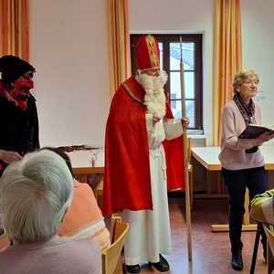 Begegnung mit dem Nikolaus