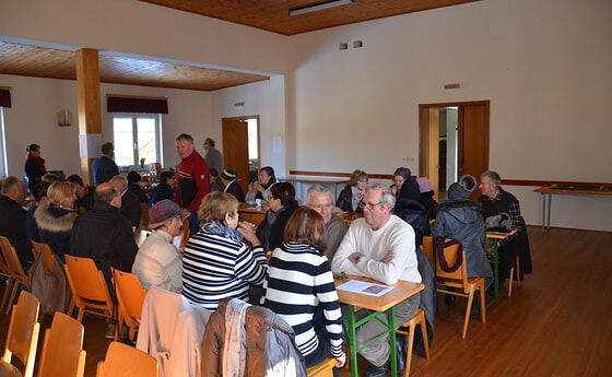 Fastensuppe 2018 im großen Pfarrsaal