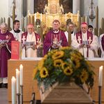 Begräbnisgottesdienst für Josef Ahammer in der Pfarrkirche Linz-Hl. Familie