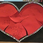 Ein Herz für einander haben