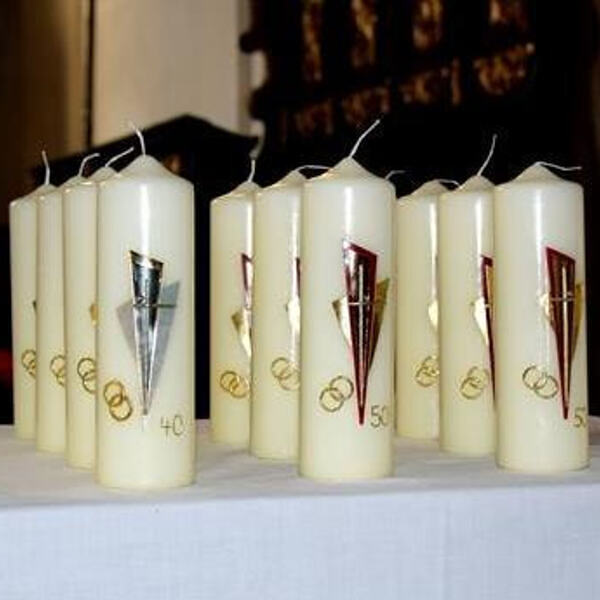 Segnung der Jubelpaare