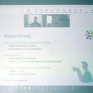 Online-Vortrag von Johannes Gorbach (Plattform gegen die Einsamkeit)