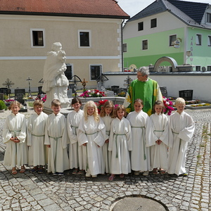 Aufnahme MinistrantInnen, Pfarre Sarleinsbach
