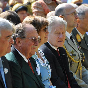 Gedenkfeier 200 Jahre Schlacht um Ebelsberg im Schloßpark