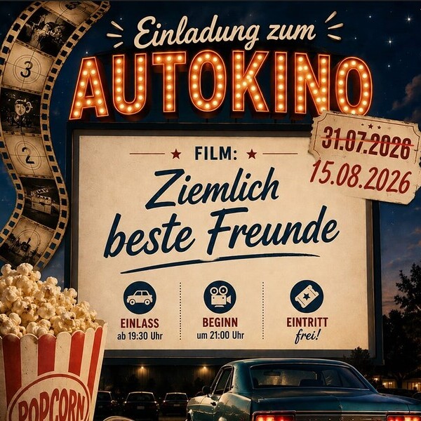 Autokino Ersatztermin