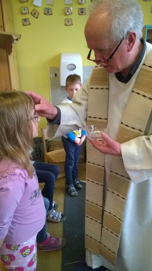 Erstkommunionkinder Klassenmesse