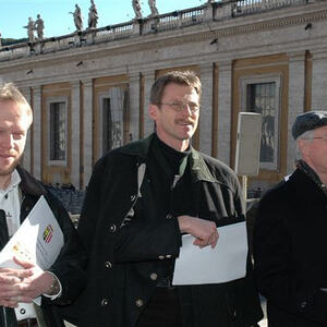 Rom - Christbaum für Papst