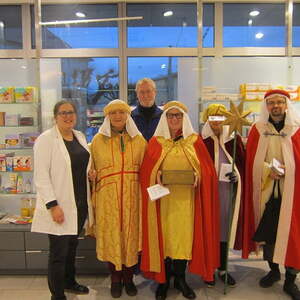 Pfarre Linz-Hl. Familie - Firmenbesuch - Prinz-Eugen-Apotheke