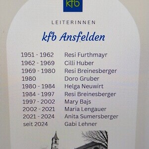 KFB Jubiläum 2026