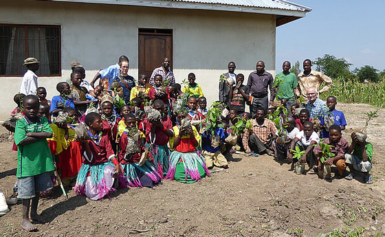 Ein Freudenfest in Afrika