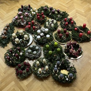Familienadventkranzsegung