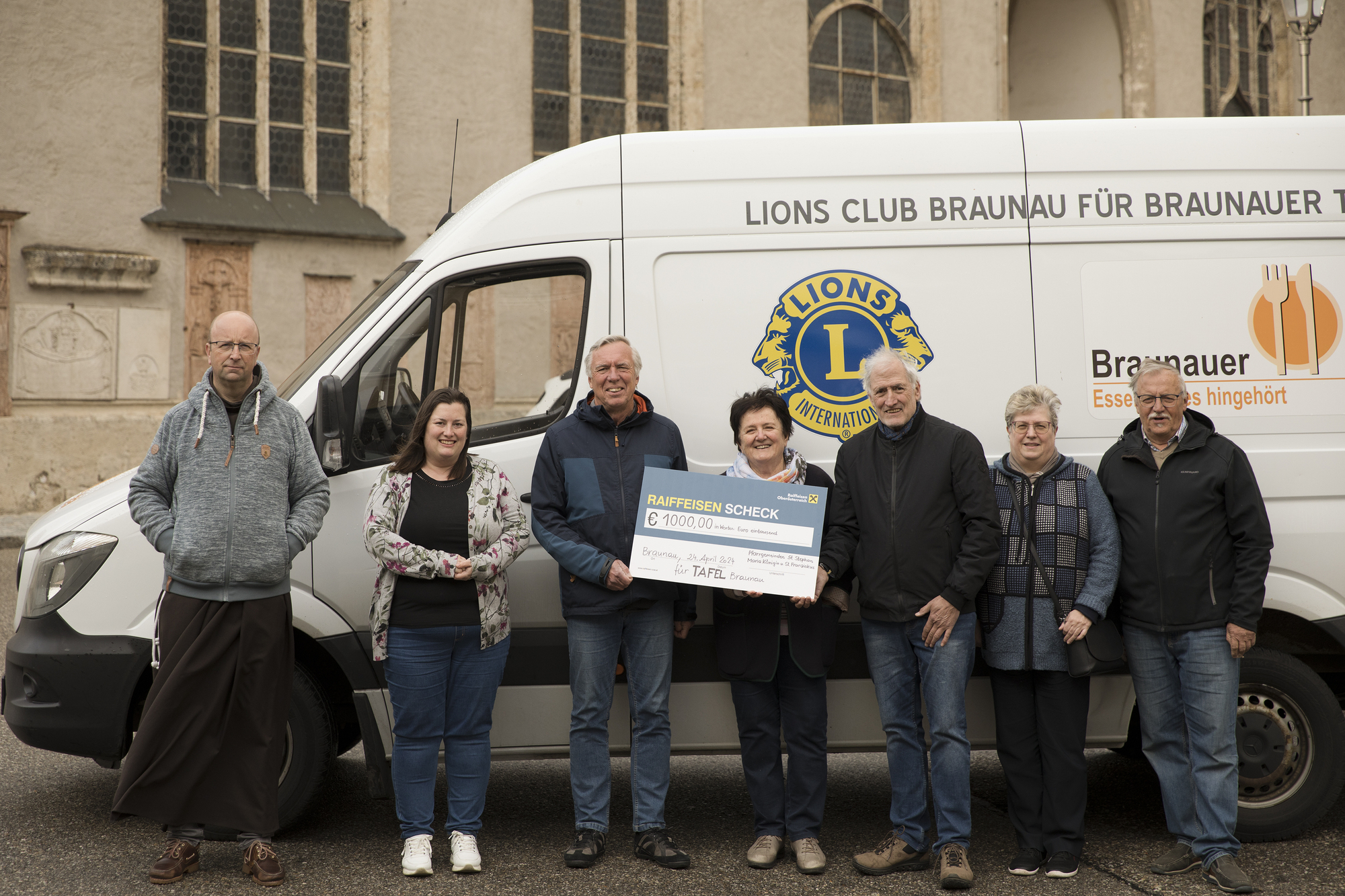 Spendenübergabe Tafel-Sonntag 2024