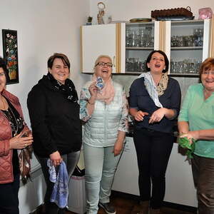 freiwillige, sehr fleißige Frauen unserer KFB