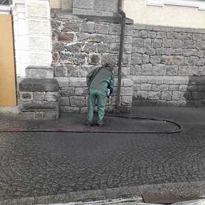 Sanierung Pfarrkirchenmauer